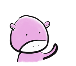 mo-chan and pi-chan 1 sticker #15837896