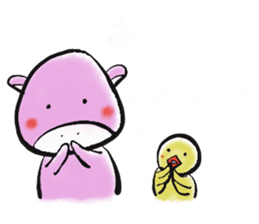 mo-chan and pi-chan 1 sticker #15837897