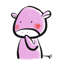 mo-chan and pi-chan 1 sticker #15837899