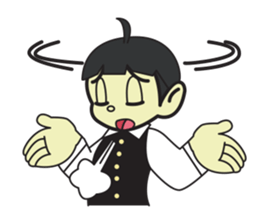 Vintage Boy sticker #15837907