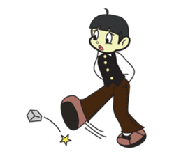 Vintage Boy sticker #15837910