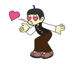 Vintage Boy sticker #15837911