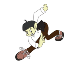 Vintage Boy sticker #15837913