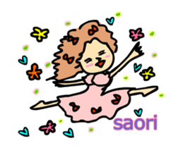 saori moving sticker #15838011