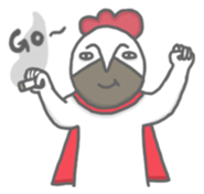 Rooster Hero sticker #15838070