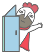 Rooster Hero sticker #15838091