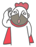 Rooster Hero sticker #15838094