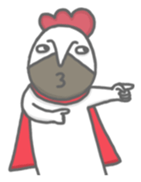 Rooster Hero sticker #15838098