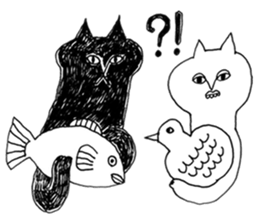 the cats which are schul sticker #15838172