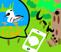 Rolling Acorn:BirdWatching sticker #15838233