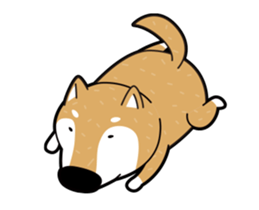 funny shiba inu sticker #15838501