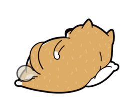 funny shiba inu sticker #15838505