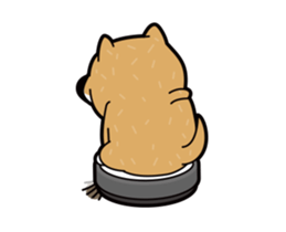 funny shiba inu sticker #15838511