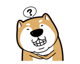 funny shiba inu sticker #15838514