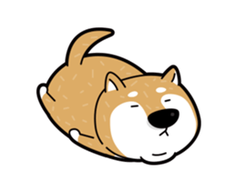 funny shiba inu sticker #15838520