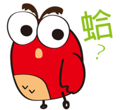 odd owl sticker #15838806