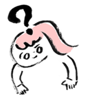 OL and cat sticker #15839671