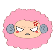 Ms. Sheep Expressions sticker #15840163