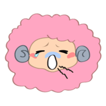 Ms. Sheep Expressions sticker #15840170