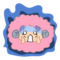 Ms. Sheep Expressions sticker #15840171