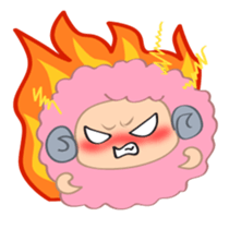 Ms. Sheep Expressions sticker #15840174