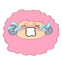 Ms. Sheep Expressions sticker #15840176