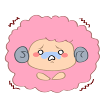 Ms. Sheep Expressions sticker #15840177