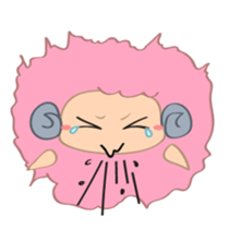 Ms. Sheep Expressions sticker #15840180