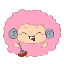 Ms. Sheep Expressions sticker #15840181