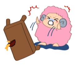 Ms. Sheep Expressions sticker #15840196