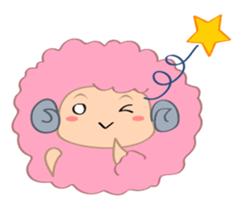 Ms. Sheep Expressions sticker #15840197