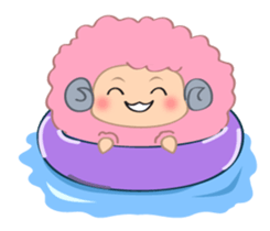 Ms. Sheep Expressions sticker #15840198