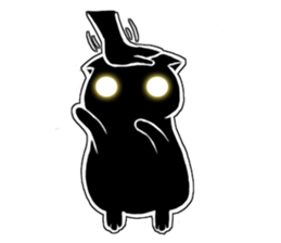 Off the light cat sticker #15840264