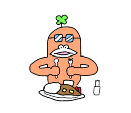 Dreaming Gorilla62 sticker #15840274