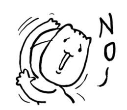 Cat mask boy sticker #15840420