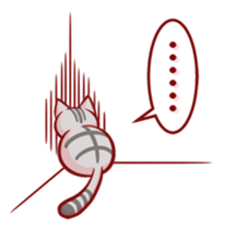 Two-frame cat sticker #15840568