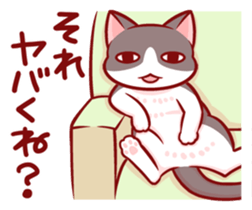 Two-frame cat sticker #15840585