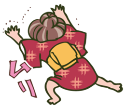 "Chiyo-san" of the parlormaid Part1 sticker #15840687