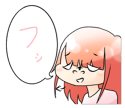 Men and women in a fixed position sticker #15840691