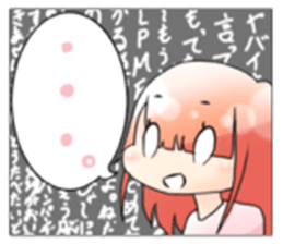 Men and women in a fixed position sticker #15840693