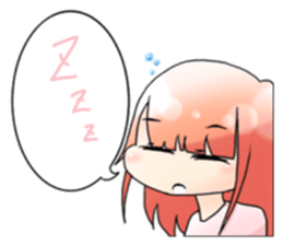 Men and women in a fixed position sticker #15840695