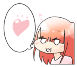 Men and women in a fixed position sticker #15840697