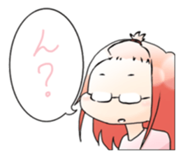 Men and women in a fixed position sticker #15840702