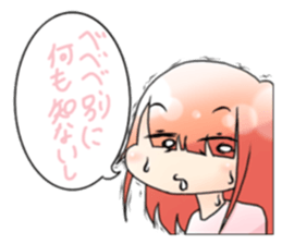 Men and women in a fixed position sticker #15840706