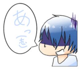 Men and women in a fixed position sticker #15840714