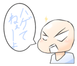 Men and women in a fixed position sticker #15840716