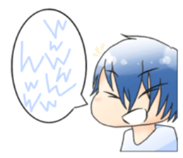 Men and women in a fixed position sticker #15840717