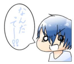 Men and women in a fixed position sticker #15840726