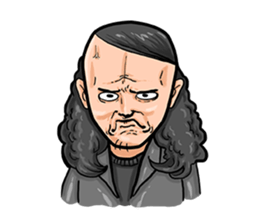 Mabbit - The Ordinary Long Haired Guy sticker #15840775