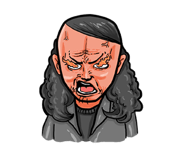 Mabbit - The Ordinary Long Haired Guy sticker #15840777